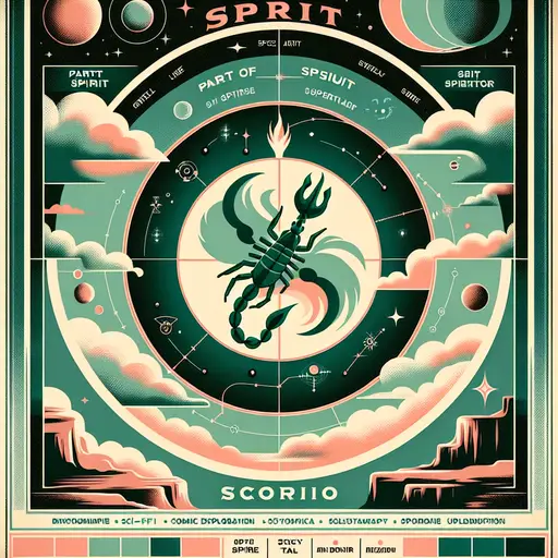 Part of Spirit in Scorpio in the 3rd House